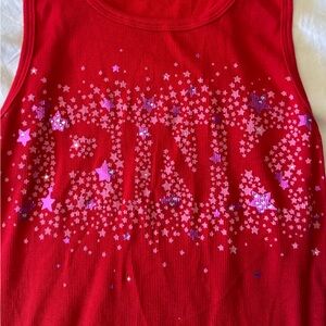 Victoria’s Secret PINK red tank top
